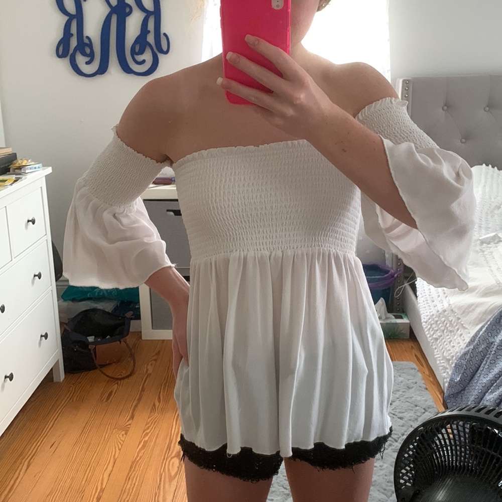 white top